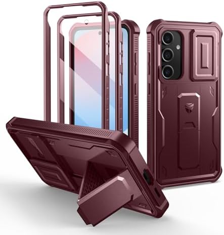 Best Galaxy S24 FE rugged case 2026 with slide camera cover and kickstand