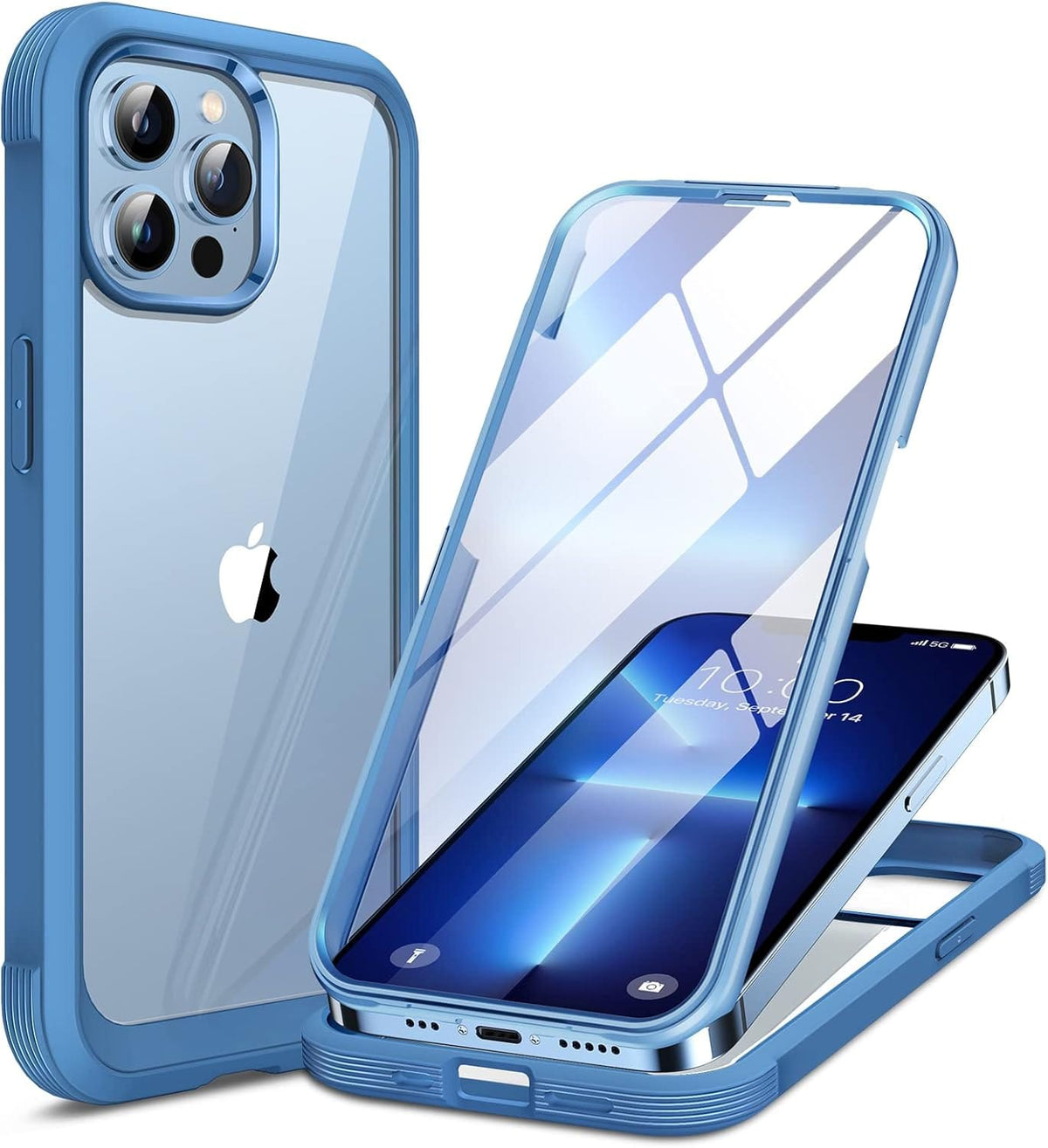 iPhone 16 Pro full-body military case with built-in tempered glass from Gorilla Cases