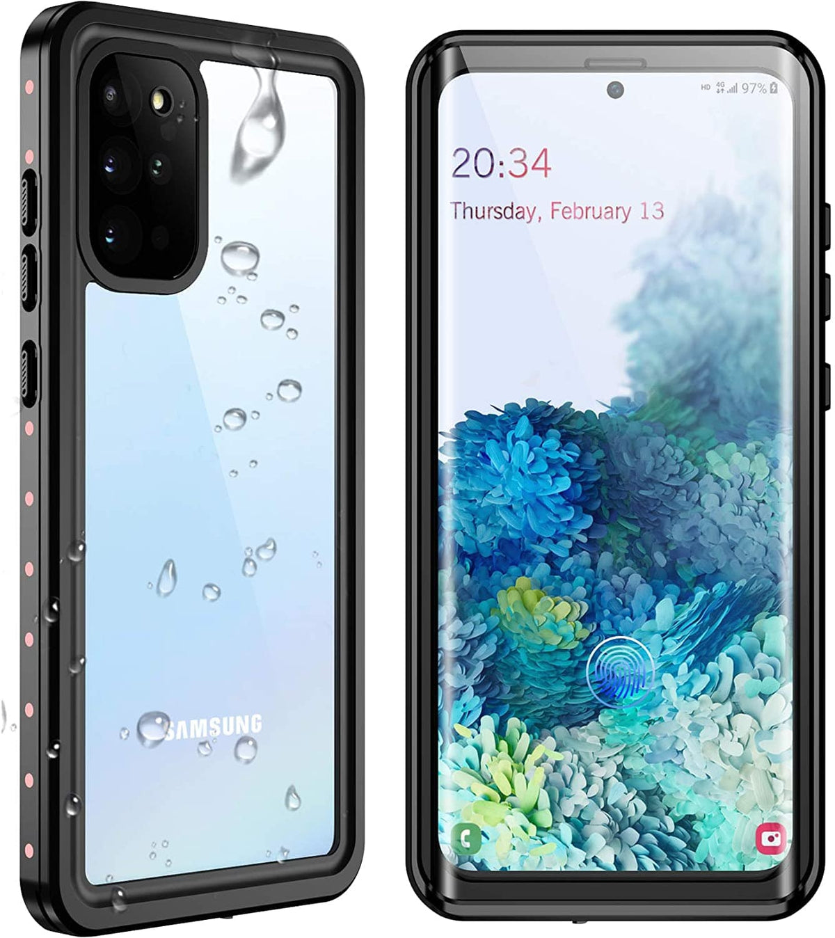 Best Galaxy S20 Plus Waterproof Case 2026: IP68 Sealed Shell with Built-In Screen Protector - Gorilla Cases
