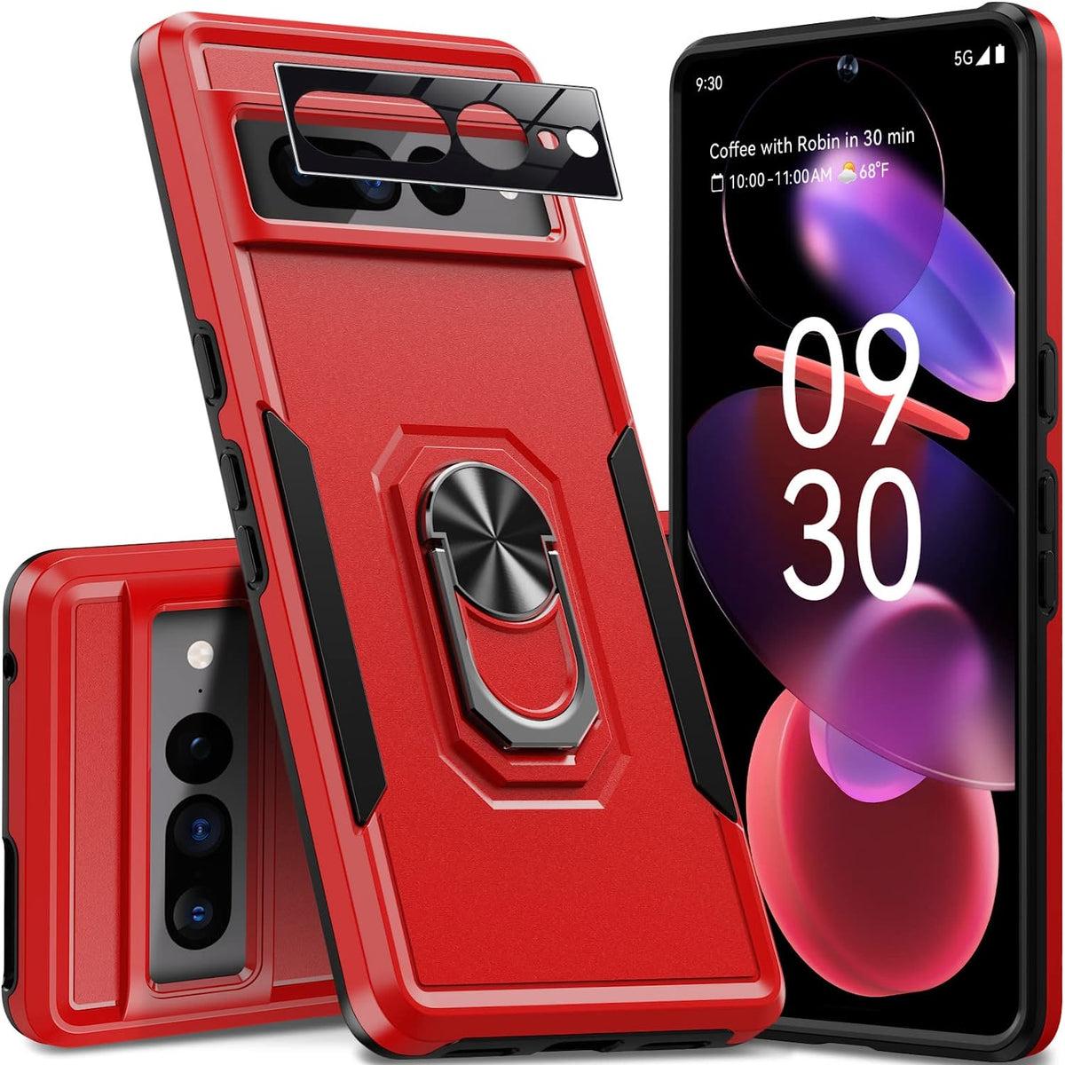 Best Google Pixel 7 Pro Kickstand Case 2026: 3-in-1 Military Ring Armor - Gorilla Cases