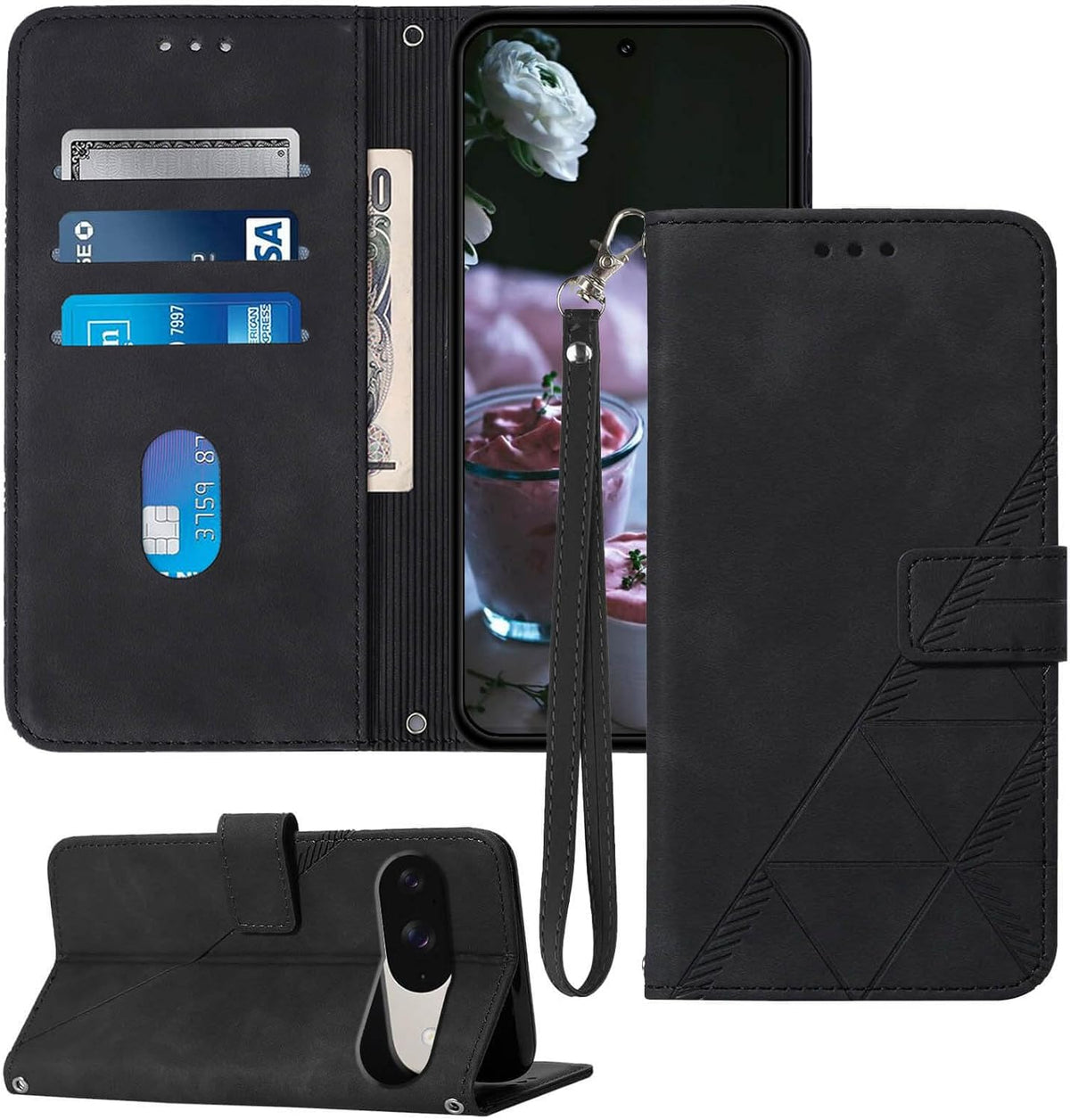 Best Google Pixel 9 Pro Wallet Case 2026: RFID-Blocking Leather Card Folio - Gorilla Cases