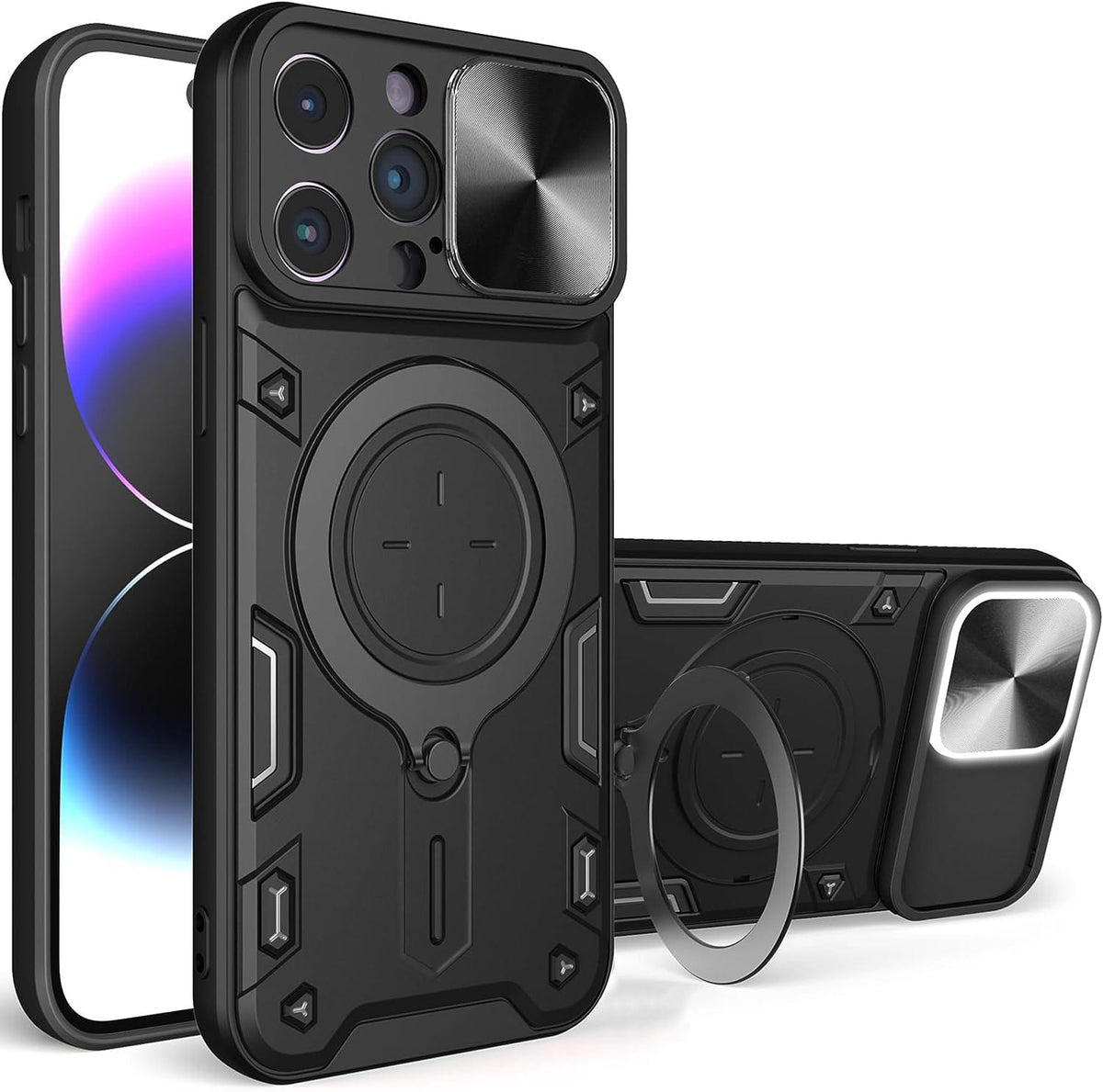 Best iPhone 16 Pro Max Kickstand Case 2026: Slide Camera Ring Stand Armor - Gorilla Cases