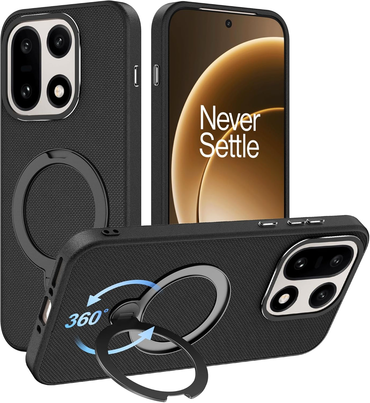 Best OnePlus 15 360 Spin Stand Case 2026: Rotating Magnetic Drop-Proof Shell - Gorilla Cases