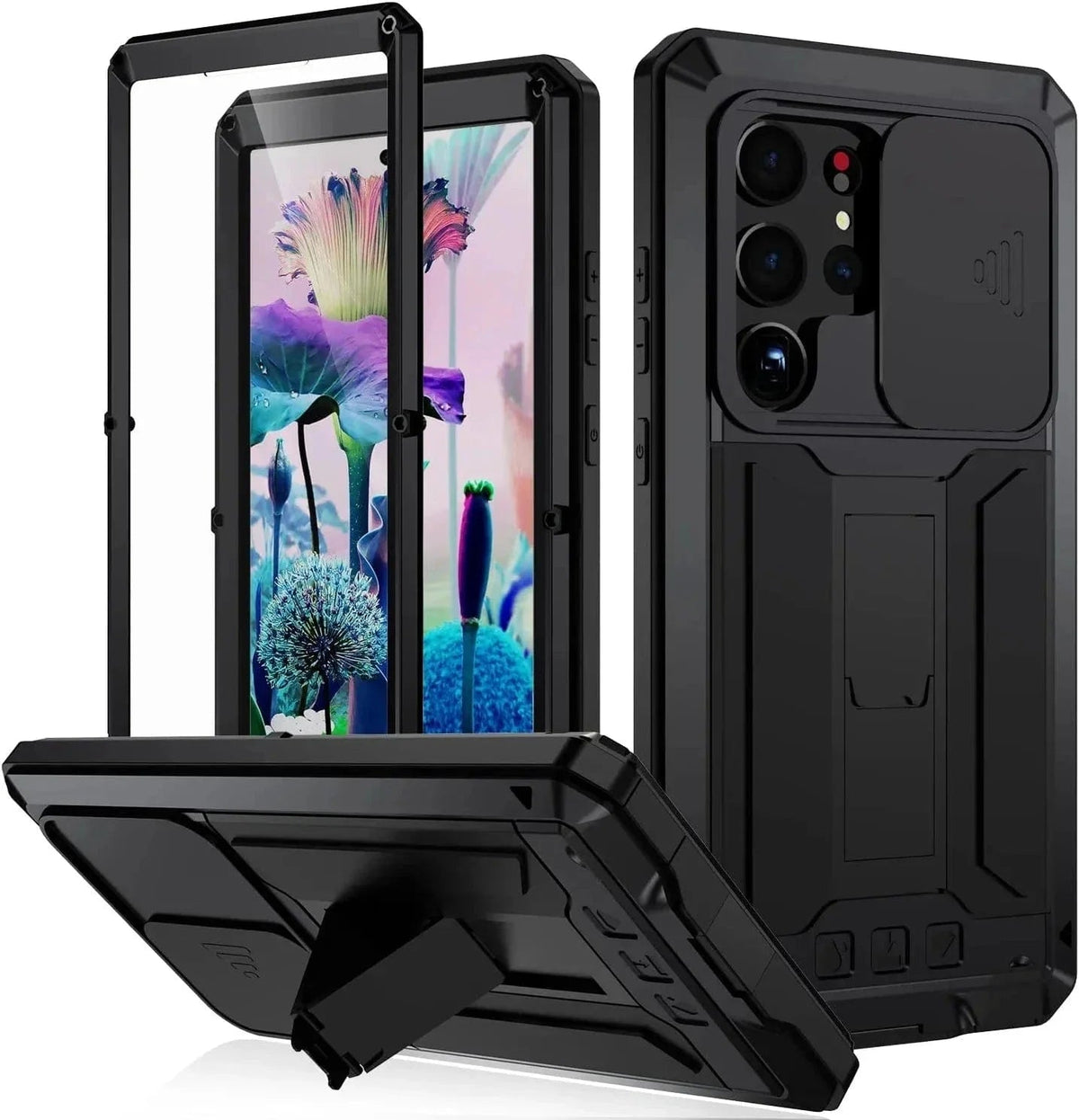 Best Samsung Galaxy S24 Ultra Metal Case 2026: Slide Camera Cover Aluminum Armor for the 6.8-Inch Galaxy AI Flagship - Gorilla Cases