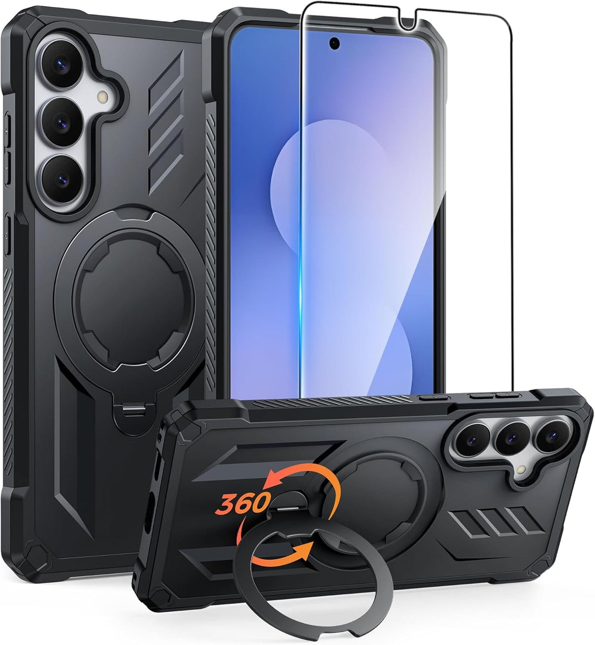 Best Samsung Galaxy S25 FE Kickstand Case 2026: Magnetic Ring MagSafe Armor - Gorilla Cases