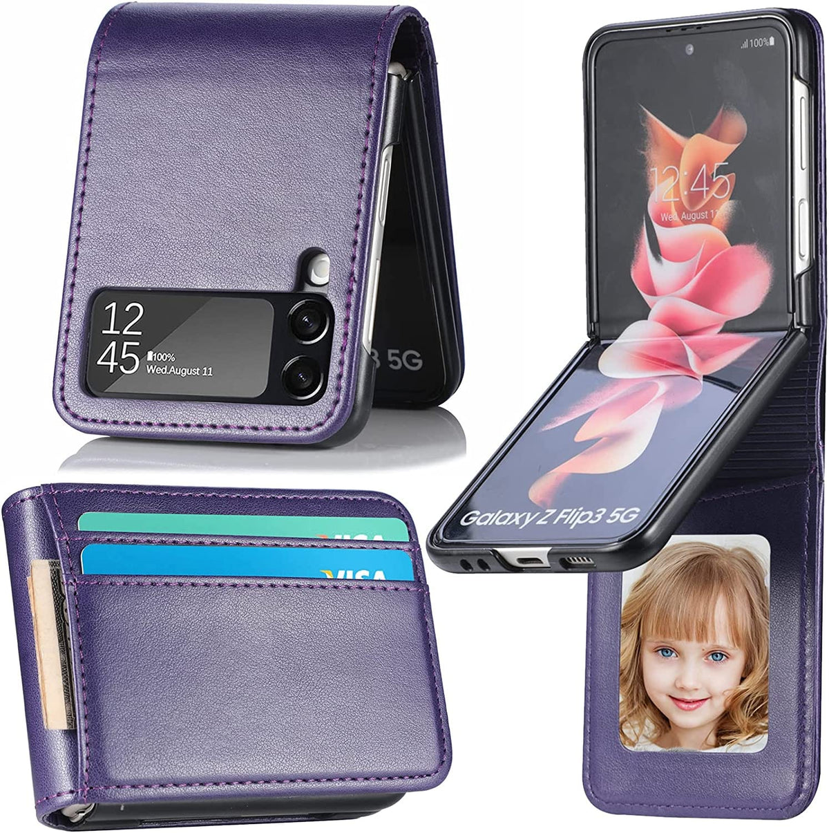 Best Samsung Galaxy Z Flip 5 Wallet Case 2026: Card Holder Hinge-Guard Folio - Gorilla Cases