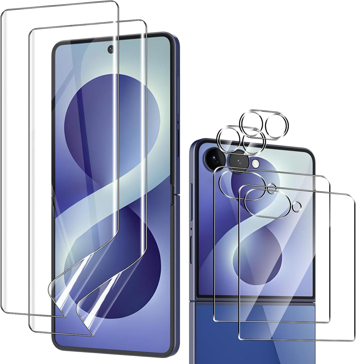 Complete Galaxy Z Flip 8 Protection Bundle 2026: Screens and Cameras in One - Gorilla Cases