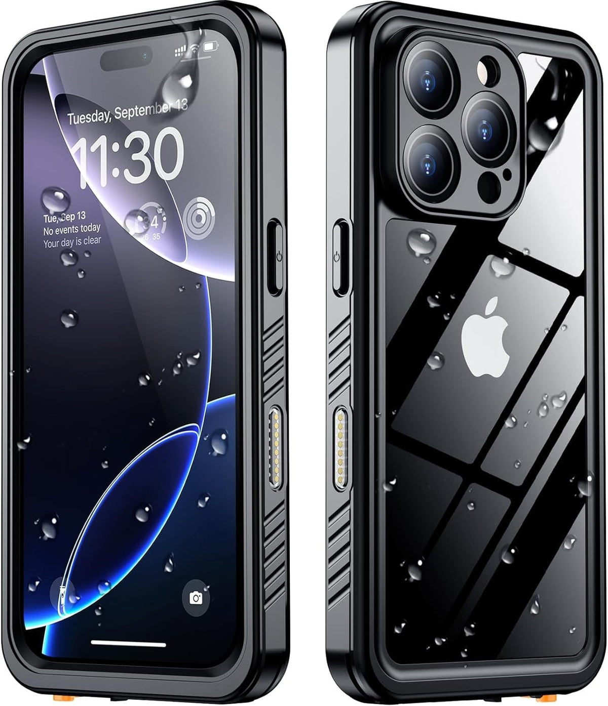 Best iPhone 16 Pro waterproof case 2026 IP68 sealed case with built-in screen and camera guard by Gorilla Cases