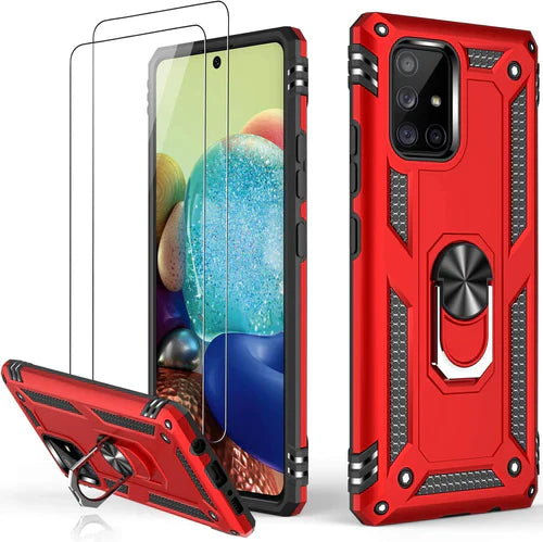 Why the Galaxy A71 Military Grade Magnetic Ring Kickstand Case