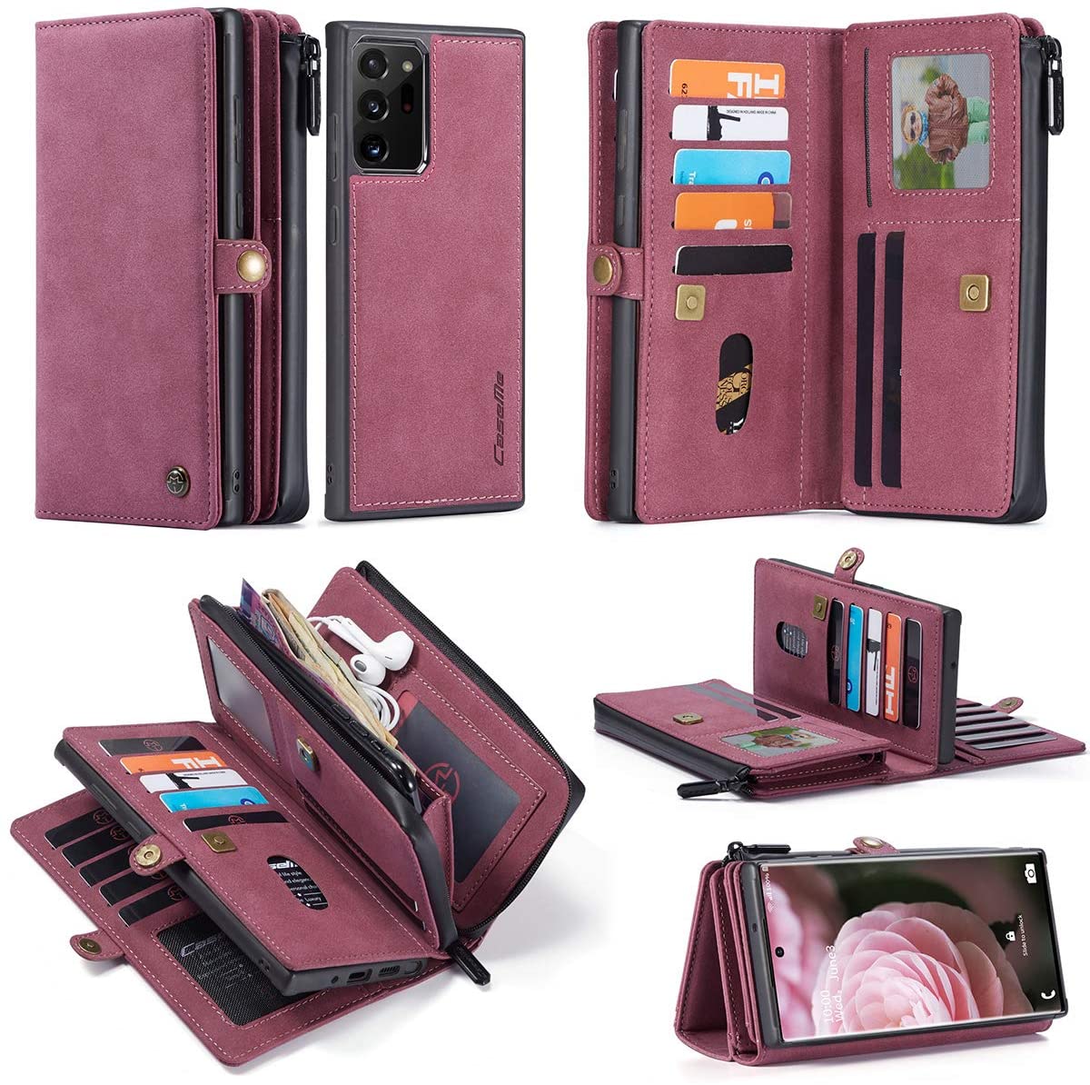 Galaxy S21 Ultra wallet case leather card holder Gorilla Cases 2026
