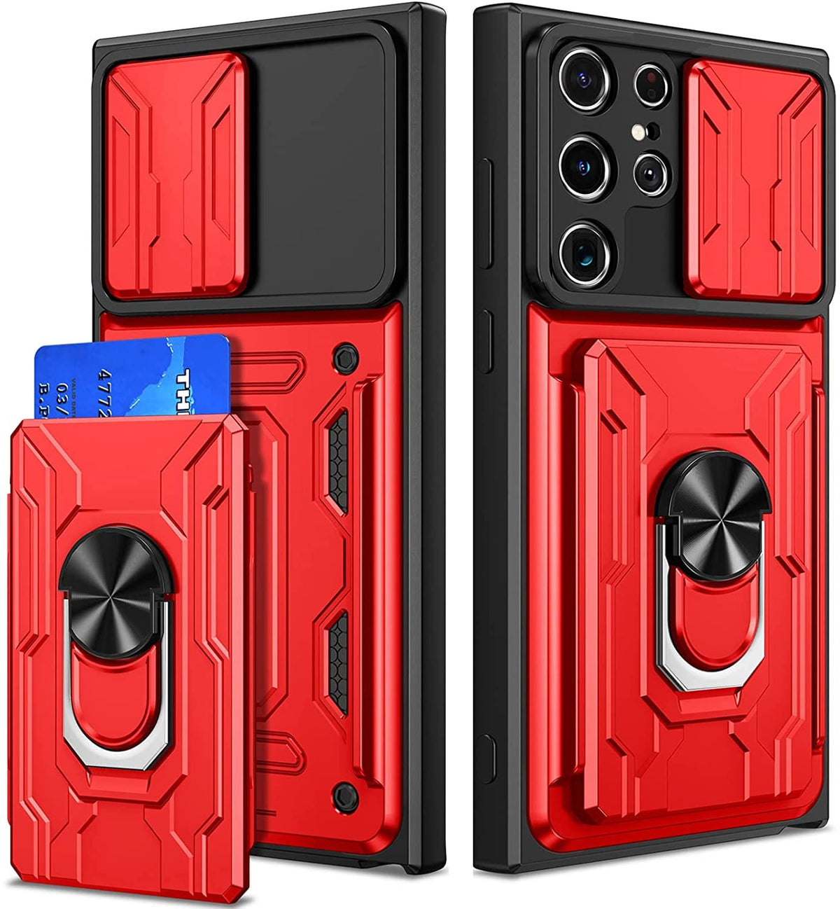 Samsung Galaxy S22 kickstand case with magnetic ring stand