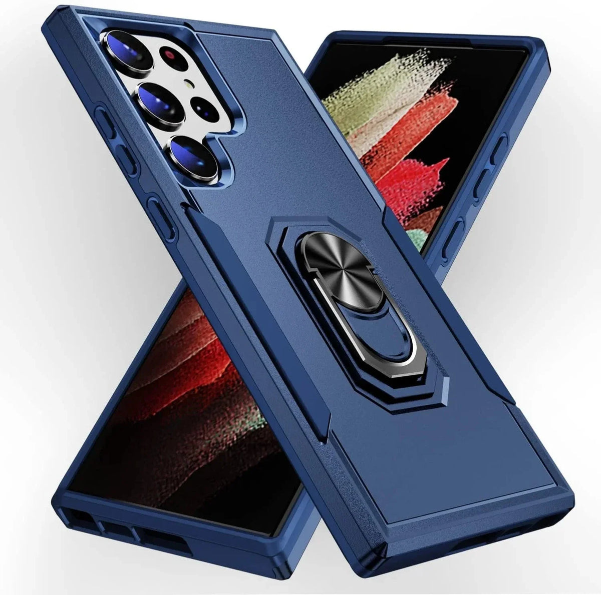 Blue Gorilla Cases Galaxy S23 Ultra rugged kickstand case with built-in stand