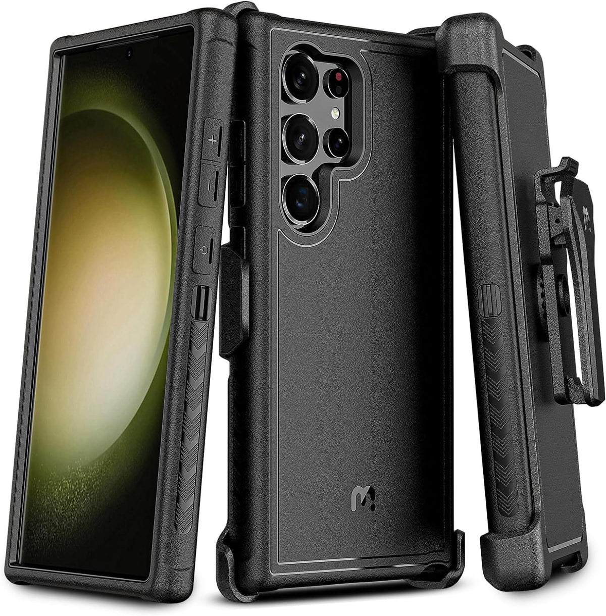 Belt Clip Case vs Wallet Case vs Battery Case - Galaxy S24 Ultra Case with Belt Clip Holster