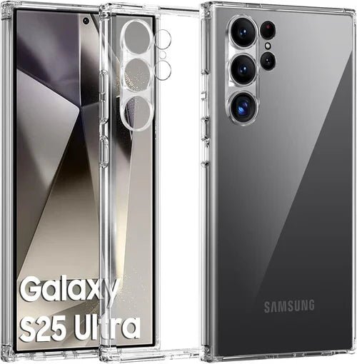 Galaxy S25 Ultra Clear Case: Slim Anti-Yellow Protection - Gorilla Cases