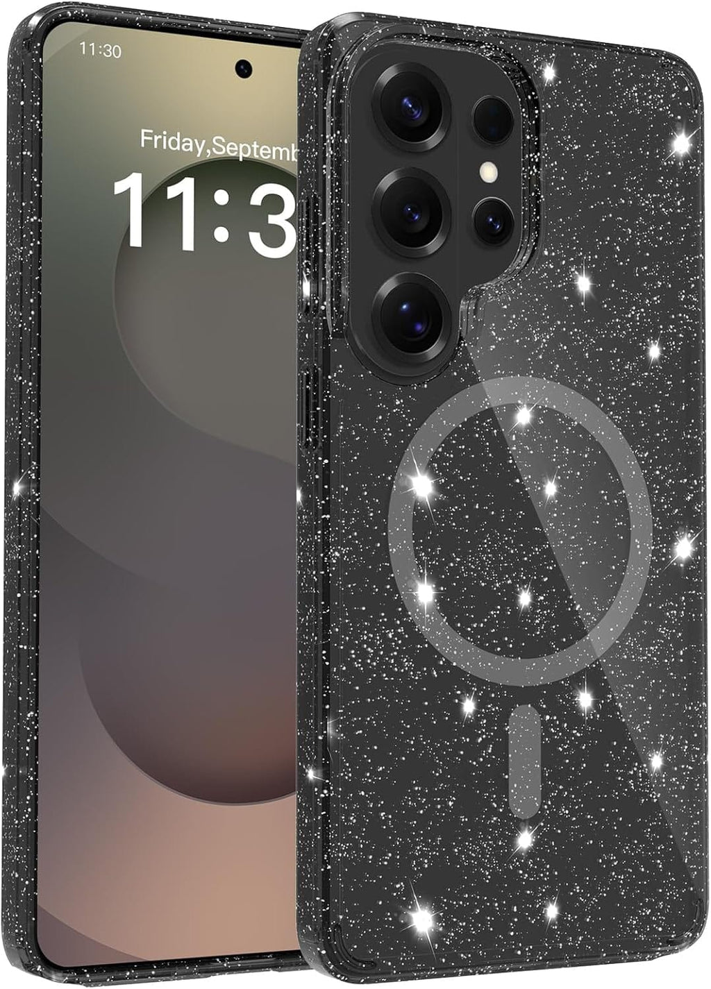 Galaxy S26 Ultra Clear Glitter Case Sparkle Military Grade Review