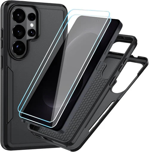 Galaxy S26 Ultra Heavy Duty Matte Case with Screen Protector