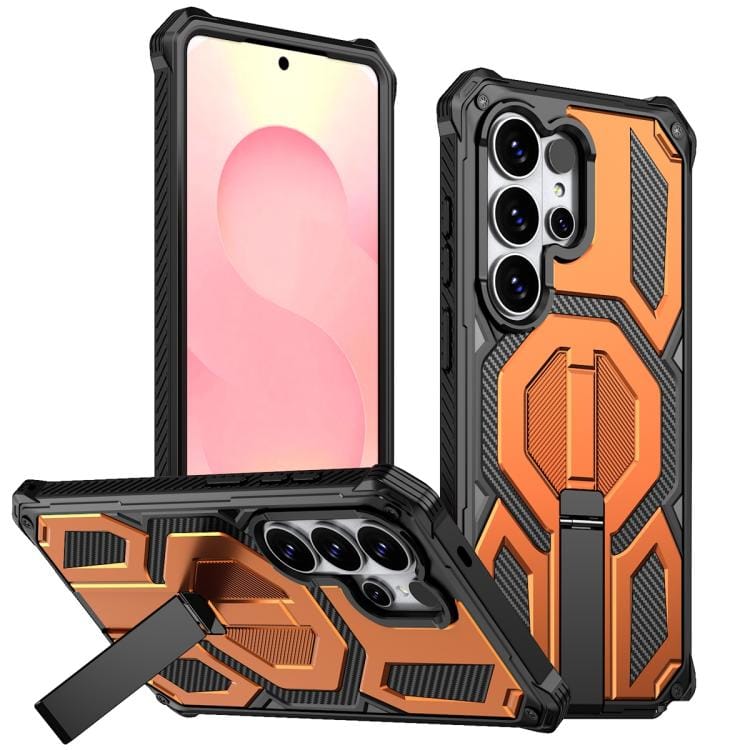 Galaxy S26 Ultra metal kickstand magnetic shockproof case