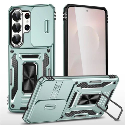Galaxy S26 Ultra Ring Kickstand Case with Sliding Camera Cover - Gorilla Cases