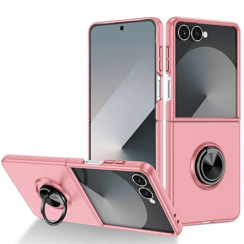 Galaxy Z Flip 8 Rotatable Ring Kickstand Case – Pink - Gorilla Cases