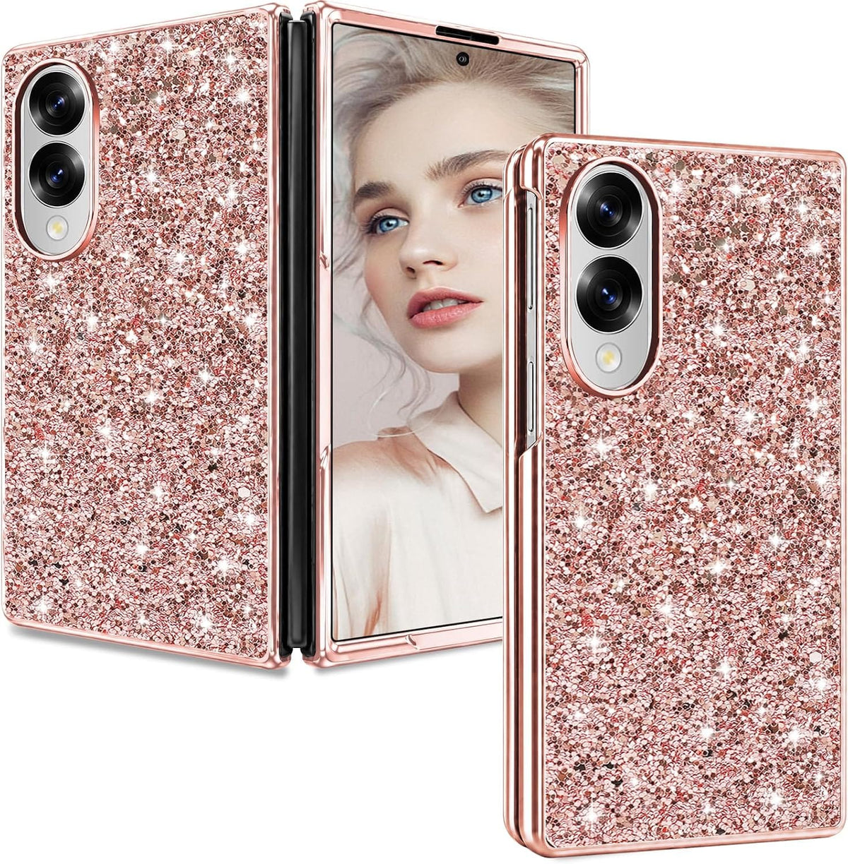 Galaxy Z Fold 8 Glitter Rhinestone Case vs Galaxy Z Fold 5 Glitter Case: Which Fold Case Wins? - Gorilla Cases