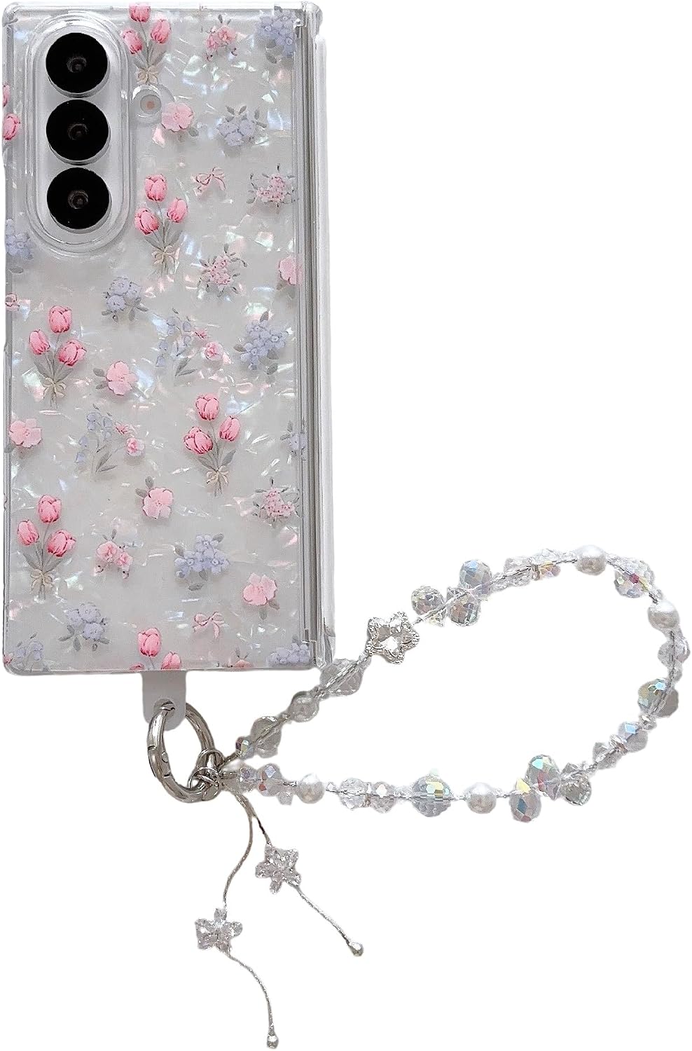 Galaxy Z Fold 8 Ultra Cute Floral Slim Case in Pink: Light Style for a Big Foldable - Gorilla Cases
