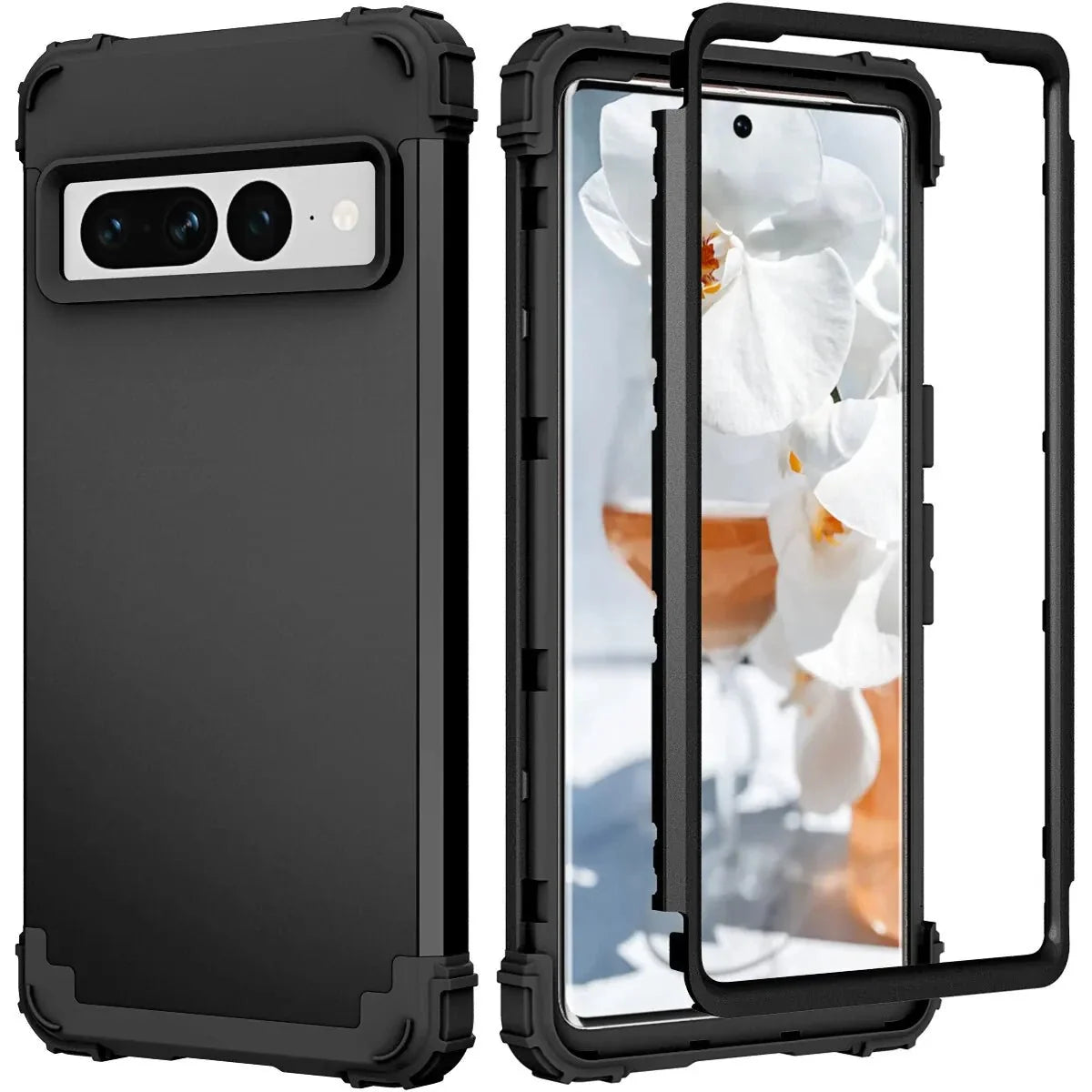Best Pixel 7 Pro waterproof case 2026 guide: Gorilla Cases Pixel 7 Pro Military Drop Case on a Google Pixel 7 Pro