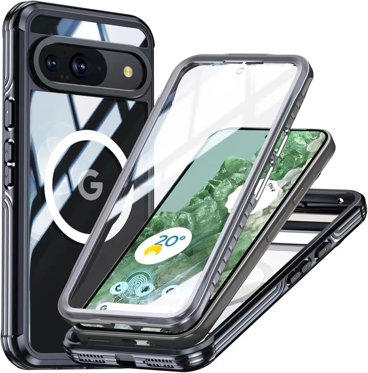 Google Pixel 9 Pro waterproof case with IP68 full-body seal from Gorilla Cases