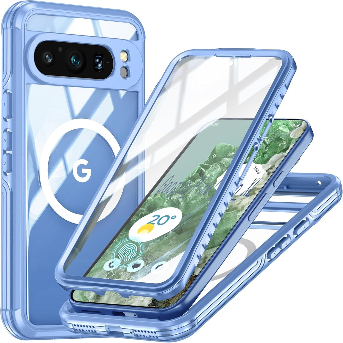 Google Pixel 9 Pro XL military grade rugged case drop protection armor