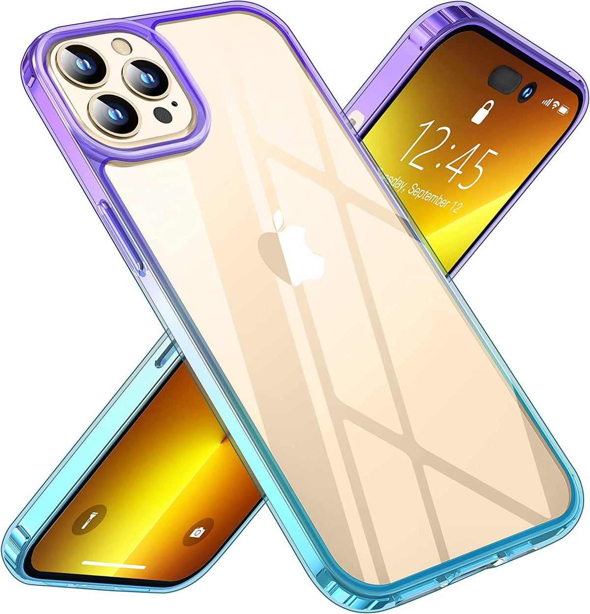iPhone 14 clear case anti-yellowing transparent shockproof shell