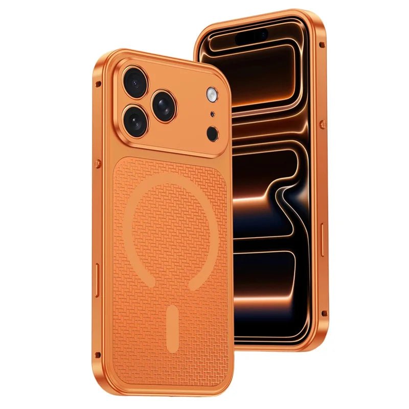iPhone 18 Pro Heat Dissipation Magnetic Metal Case: Cool Gaming, Strong MagSafe - Gorilla Cases
