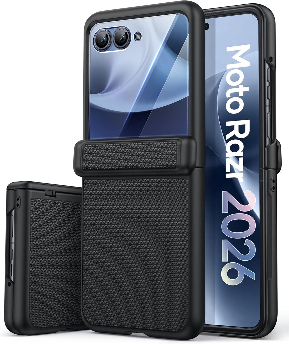 Moto Razr 2026 Rugged Slim Case with Outer Glass 2026: Military Drop-Tested Armor - Gorilla Cases