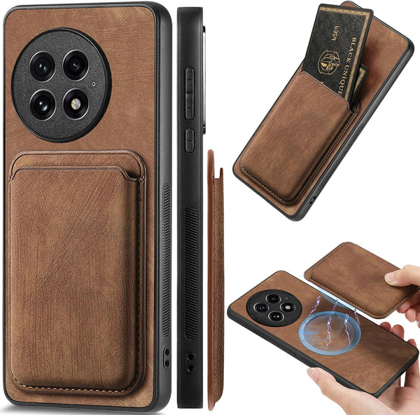 OnePlus 13 Magnetic Wallet Premium Slim PU Leather Case - Gorilla Cases