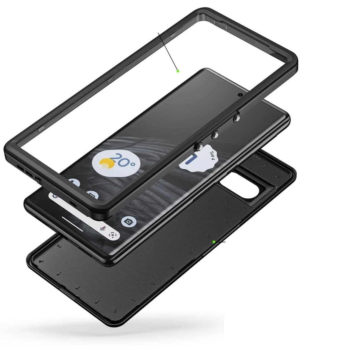 Featured image: Pixel 7 vs Pixel 7 Pro vs Pixel 7a best case comparison 2026 waterproof case