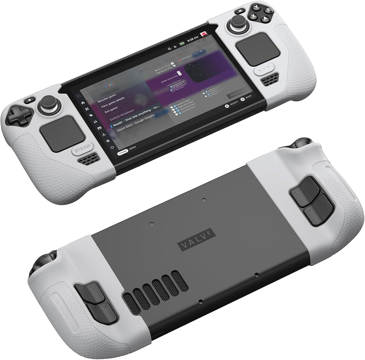 Steam Deck Silicone Case 2026: Anti-Slip Grip Cover for the Steam Deck and Steam Deck OLED - Gorilla Cases