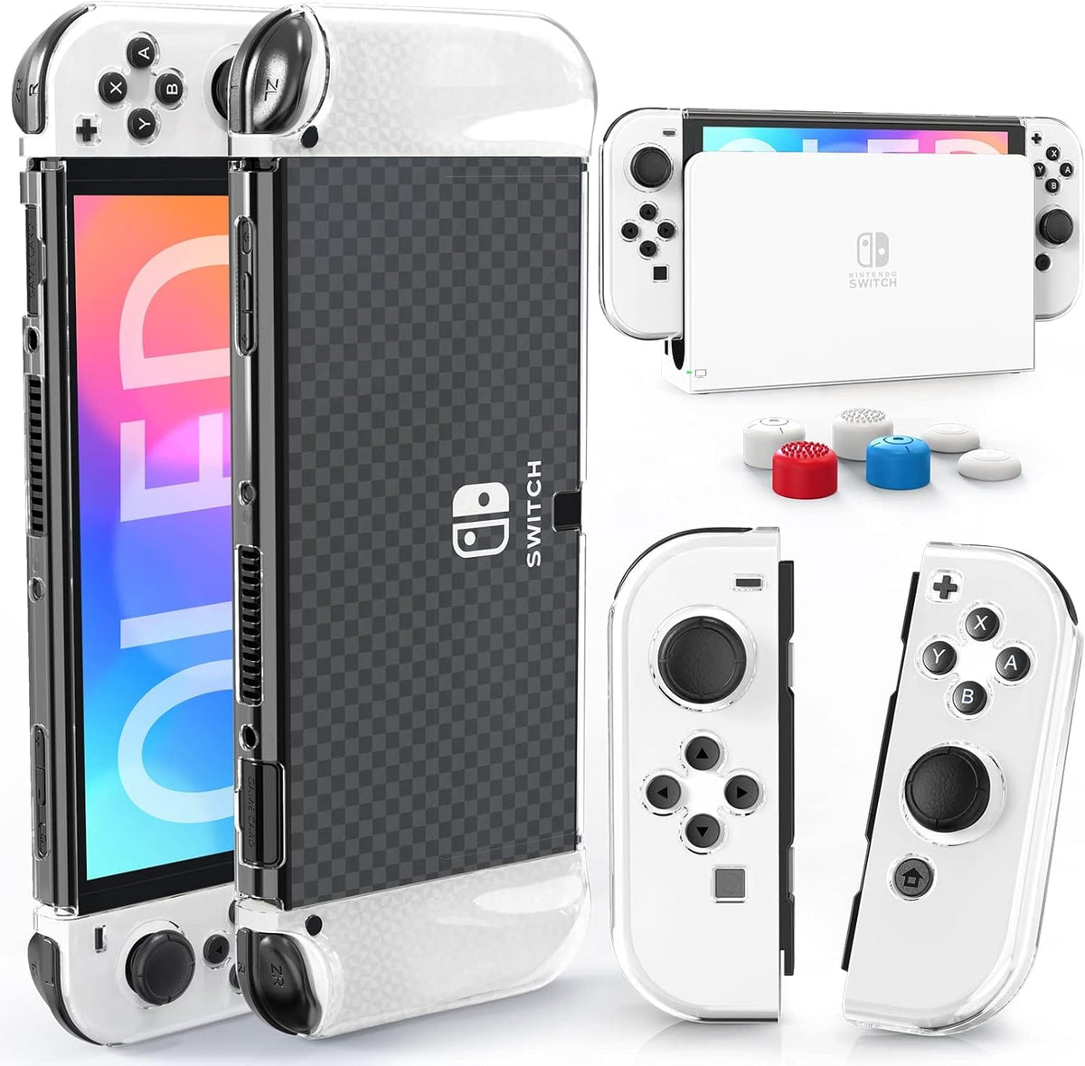 Switch OLED Dockable Case 2026: TPU Cover That Docks Without Coming Off - Gorilla Cases