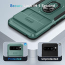 Google Pixel 8 Pro Case 2 Tempered Glass Screen Shockproof Protective Phone Cover Orange