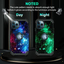iPhone 16 Pro Case Glow Dark Three Layer Heavy Duty Shockproof Protection Hard Plastic Bumper+Soft Silicone Case