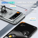 Google Pixel 8 Pro Case 2 Tempered Glass Screen Shockproof Protective Phone Cover Orange