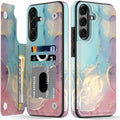 Galaxy S25 Card Slots Kickstand Protective Phone Case