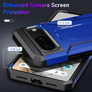 Pixel 8 Pro Screen Protector (6.7 - Inch) Dual Layer Heavy Duty Shockproof Protective Case - Army Green