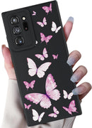 Samsung Galaxy S25 Plus Flower Butterfly Soft Silicone Phone Case