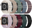 10 Pack Stretchy Bands Compatible with Apple Watch