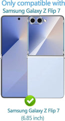 2 Pack for Samsung Galaxy Z Flip 7 Screen Protector