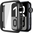 2 Pack Tempered Glass Case Compatible for Apple Watch Series 10 (2024) 46Mm, Hard PC Screen Protector
