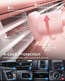 2025 Upgraded Phone Holders for Your Car with New Metal Hook Clip, Handy Air Vent Cell Phone Car Mount [One Hand Operation], Universal Automobile Cradle for Iphone Android and All Smartphones