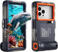2026 Upgrade Universal Waterproof Phone Case for Snorkeling and Diving [50Ft/15M] Underwater Phone Case for Iphone 17/16/15/14 Pro Max and Galaxy S25/S24/S23 Universal Underwater Photo & Video Blue