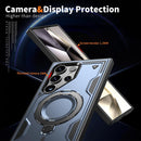 Heavy - Duty Galaxy S25 Ultra Case with 360° Rotatable Ring Kickstand