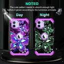iPhone 16 Pro Case Glow Dark Three Layer Heavy Duty Shockproof Protection Hard Plastic Bumper+Soft Silicone Case