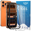 2+2 Pack for OnePlus 15 Screen Protector with Camera Lens Protector, Full Coverage 9H Tempered Glass Film,HD Clear Scratch Resistant,Bubble - Free for One Plus 15 Screen Protector