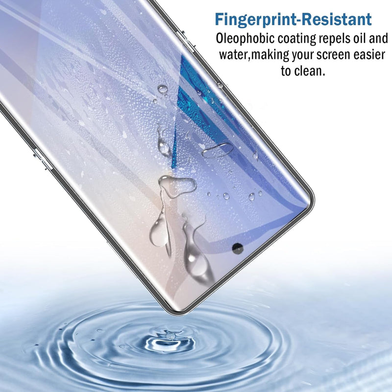 2+2 Pack Soft Flexible TPU Film Screen Protector for Samsung Galaxy Z Flip 7 & Front Tempered Glass Screen Protector,Hd Clear,Support Fingerprint Unlock,With Easy Installation Alignment Tool